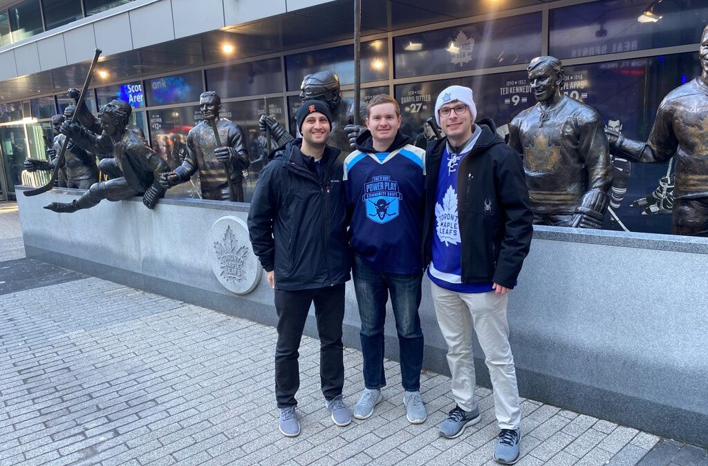 My New Hockey Family